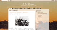 Desktop Screenshot of drdavidgrimes.com