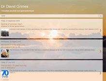 Tablet Screenshot of drdavidgrimes.com